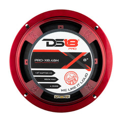 DS18 PRO-X8.4BMPK Loudspeakers and Tweeters Package Including a Pair of PRO-X8.4BM + a Pair of PRO-TW1X/BK
