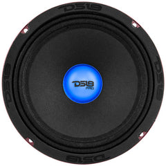 DS18 PRO-X 8" Mid-Range Loudspeaker with RGB Light Dust Cap 275 Watts Rms 4-Ohm