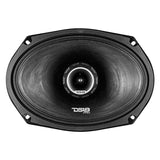 DS18 PRO-ZT69 6x9" Water Resistant Mid-Range Loudspeaker with Built-in Bullet Tweeter and Grill 550 Watts 4-Ohm