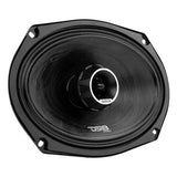 DS18 PRO-ZT69 6x9" Water Resistant Mid-Range Loudspeaker with Built-in Bullet Tweeter and Grill 550 Watts 4-Ohm