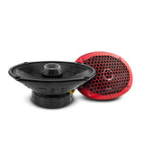 DS18 PRO-ZT69 6x9" Water Resistant Mid-Range Loudspeaker with Built-in Bullet Tweeter and Grill 550 Watts 4-Ohm