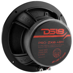 DS18 PRO-ZXI8.4BM 8" Mid-Range Loudspeaker with Bullet 700 Watts 4-Ohm