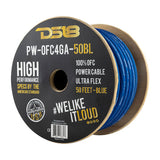 DS18 PW-OFC4GA-50 Ultra Flex 100% OFC Ground, Power Cable, 50 Feet