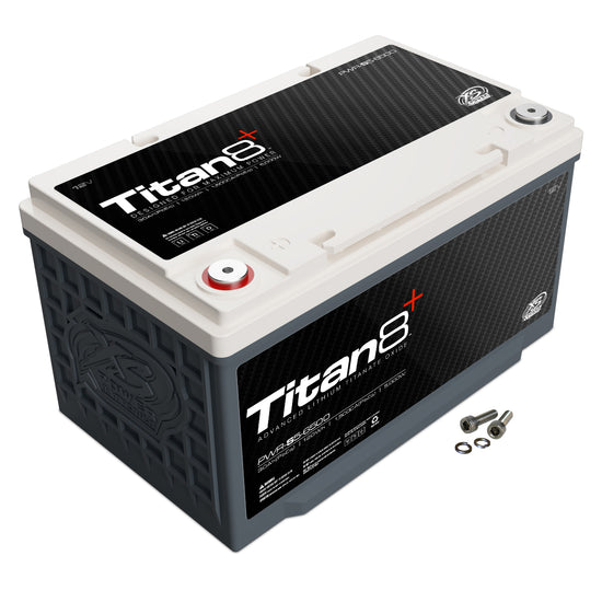 (B-STOCK) XS Power Titan8 PWR-S5-6500 12v Lithium Battery