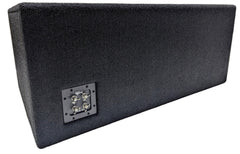 Sound Mekanix Woofer Specific Sundown U - Series Dual 12" XPERT-FAB Enclosure