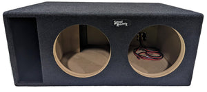 Sound Mekanix Woofer Specific Sundown U - Series Dual 12" XPERT-FAB Enclosure