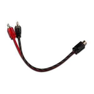 DS18 Level 1 RCA Y Connector