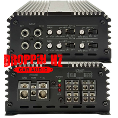 Ruthless Audio 1200.4 Micro 4-Channel Amplifier – Black Edition