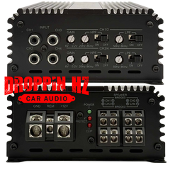 Ruthless Audio 800.4 Micro 4-Channel Amplifier – Black Edition