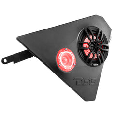 DS18 SLG-FKP6LD Sling Shot Front Kick Panel, 6.5" Enclosure with NXL-6/BK and PRO-TW1L