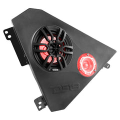 DS18 SLG-FKP6LD Sling Shot Front Kick Panel, 6.5" Enclosure with NXL-6/BK and PRO-TW1L