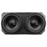 DS18 SLG-UDSD6LD Sling Shot Under Dash 2 x 6" Subwoofer Enclosure with 2 x ZR6.4D