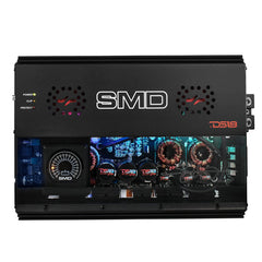SMD Monoblock Amplifier with VM-1 Voltmeter and Digital LED Lights 3000W RMS at 1-ohm - Steve Meade Designs