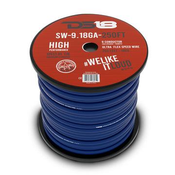 DS18 SW-9.18GA-250FT 9 X 18-GA Speed Speaker Wire 250 Feet