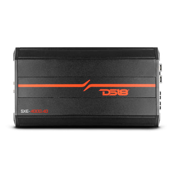 DS18 SXE-4000.4D Class D 4-Channel Full-Range Car Amplifier 275 x 4 RMS @4 OHM 4000 Watts