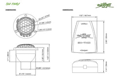 Sky High Car Audio SH-THQ1 1.5" Encapsulated Dome Tweeters w/ Aluminum Diaphragm (Pair) product image 14