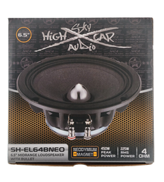 Sky High Car Audio SH-EL64BNEO 6.5" Neodymium Bullet Midrange Loudspeaker (Single)