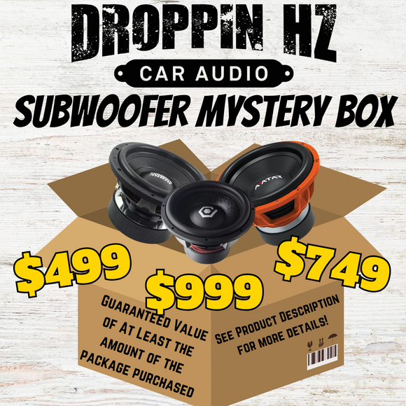 SUBWOOFER Black Friday Mystery Box-GUARANTEED ITEMS