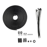 DS18 AMPKIT0/SLV 0-GA Amplifier Installation Kit -Silver