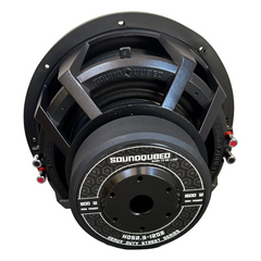 SoundQubed 12" HDS 2.3 Series Subwoofer Dual 2 ohm 12 Inch 2.5" DVC 800w/1600w