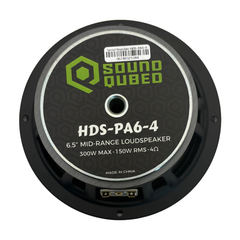 SoundQubed 6.5” MID-RANGE LOUDSPEAKER