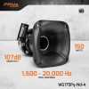 PRV AUDIO WG175Py-Nd-4 1" EXIT COMPRESSION DRIVER + HORN