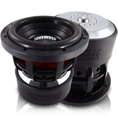 Sundown Audio Xv4 8 inch Dual 4 ohm Subwoofer X Series(1000 watts)