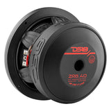 DS18 ZR6.4D 6.5" Car Subwoofer with 600 Watts 4-Ohm DVC