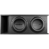DS18 ZXI-212LD.RG Dual 12" Loaded Subwoofer Ported Rugged Armored Enclosure With ZXI12.4D 2000 Watts Rms