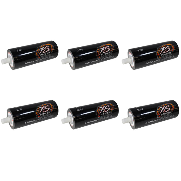XS POWER 6 PACK KIT 35AH LITHIUM CELLS 2.3V LITHIUM TITANATE OXIDE (LT