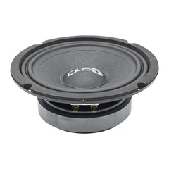 DOWN4SOUND D4S-SF658 - 6.5" Shallow Mount Midrange Speaker - 100W RMS, 8 Ohm High-Performance Audio Driver