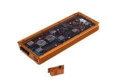 Down4Sound EZY-PWR-810 4000W RMS 10-Channel Amplifier - Orange product image 2