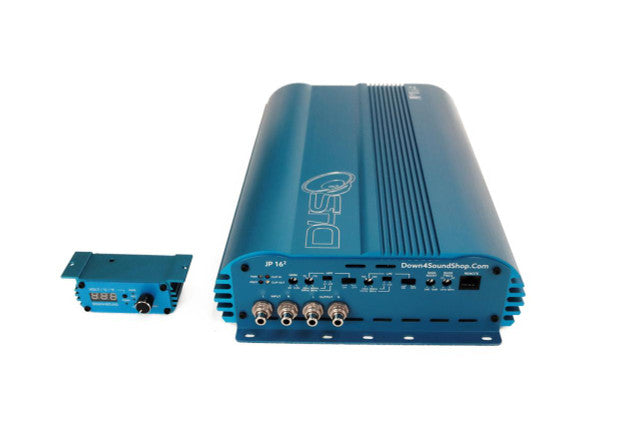 Down4Sound JP162 3200W RMS 2-Channel Amplifier Blue – Droppin HZ