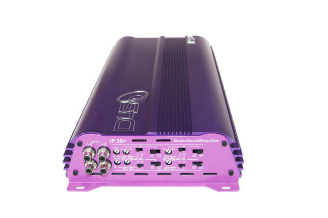 Down4Sound JP284 3000W RMS 4-Channel Amplifier Purple – Droppin HZ