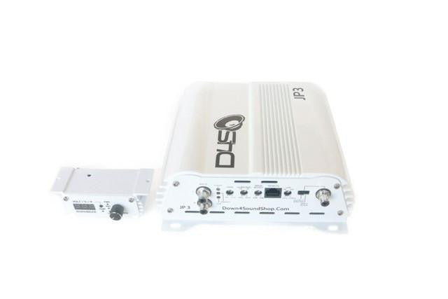 Down4Sound JP3 White Gloss | 555W Constant Power Amplifier