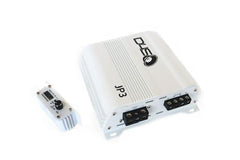 Down4Sound JP3 White Gloss | 555W Constant Power Amplifier