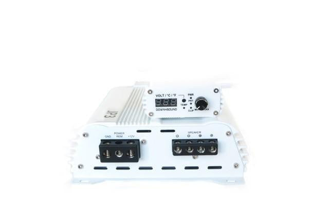 Down4Sound JP3 White Gloss | 555W Constant Power Amplifier