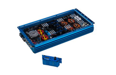 Down4Sound JP43 4300W RMS Monoblock Amplifier - Blue product image 2