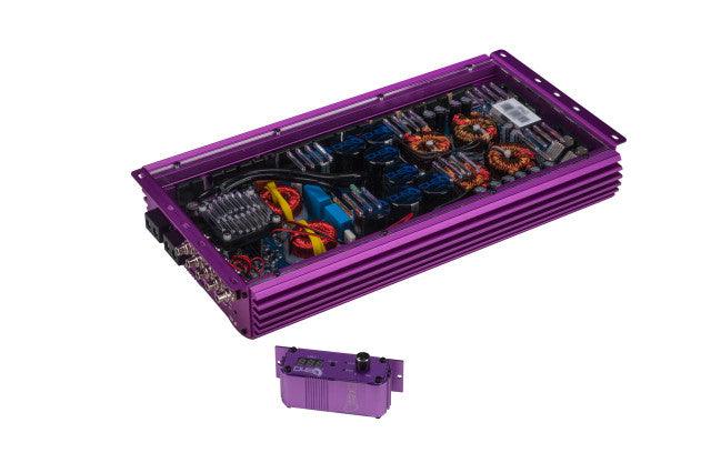 Down4Sound JP43 4300W RMS Monoblock Amplifier Purple – Droppin HZ