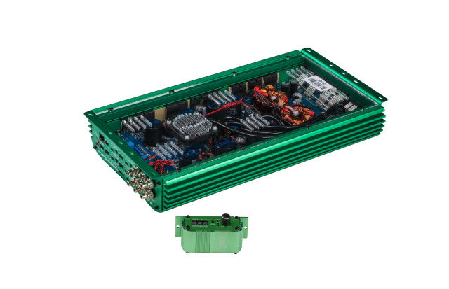 Down4Sound JP454 4000W RMS 4-Channel Amplifier Green – Droppin HZ
