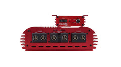 Down4Sound JP83 8300W RMS Monoblock Amplifier - Red product image 3