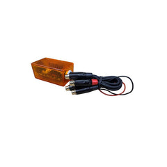 DOWN4SOUND - LED BASS KNOB WITH VOLT METER - ORANGE