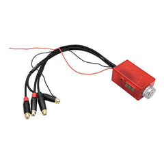 DOWN4SOUND - LED BASS KNOB WITH VOLT METER - RED