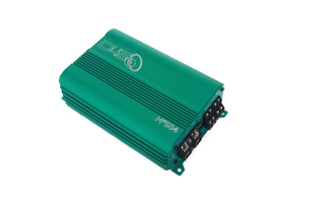 Down4Sound MM504 300W RMS Mini Maxx 4-Channel Amplifier – Teal