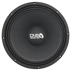 DOWN4SOUND USCMR-124 - 12" Paper Cone Pro Audio Midrange Speaker - 250W RMS, 4 Ohm