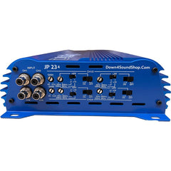 Down4Sound JP-234 Blue 4-Channel Amplifier | 2000W Power – Droppin