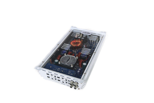 Down4Sound JP-234 White Gloss 4-Channel Amplifier | 2000W Power