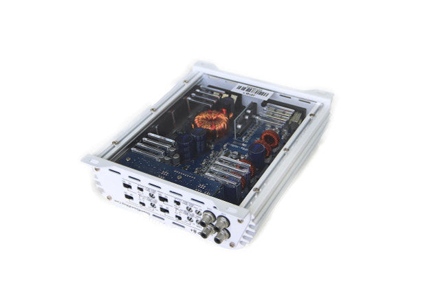 Down4Sound JP84 400W RMS 4-Channel Amplifier White Gloss – Droppin