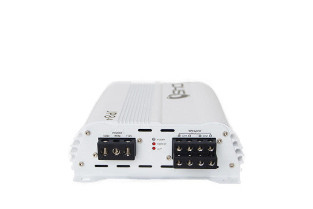 Down4Sound JP84 400W RMS 4-Channel Amplifier White Gloss – Droppin