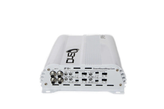 Down4Sound JP84 400W RMS 4-Channel Amplifier White Gloss – Droppin